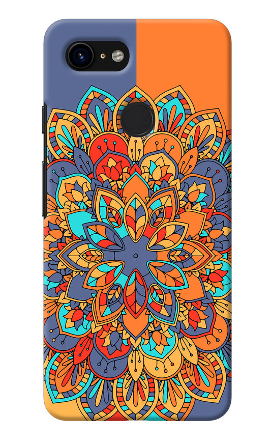 Color Mandala Google Pixel 3 Back Cover