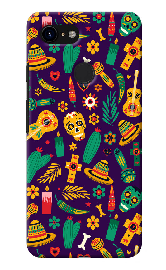 Mexican Artwork Google Pixel 3 Back Cover