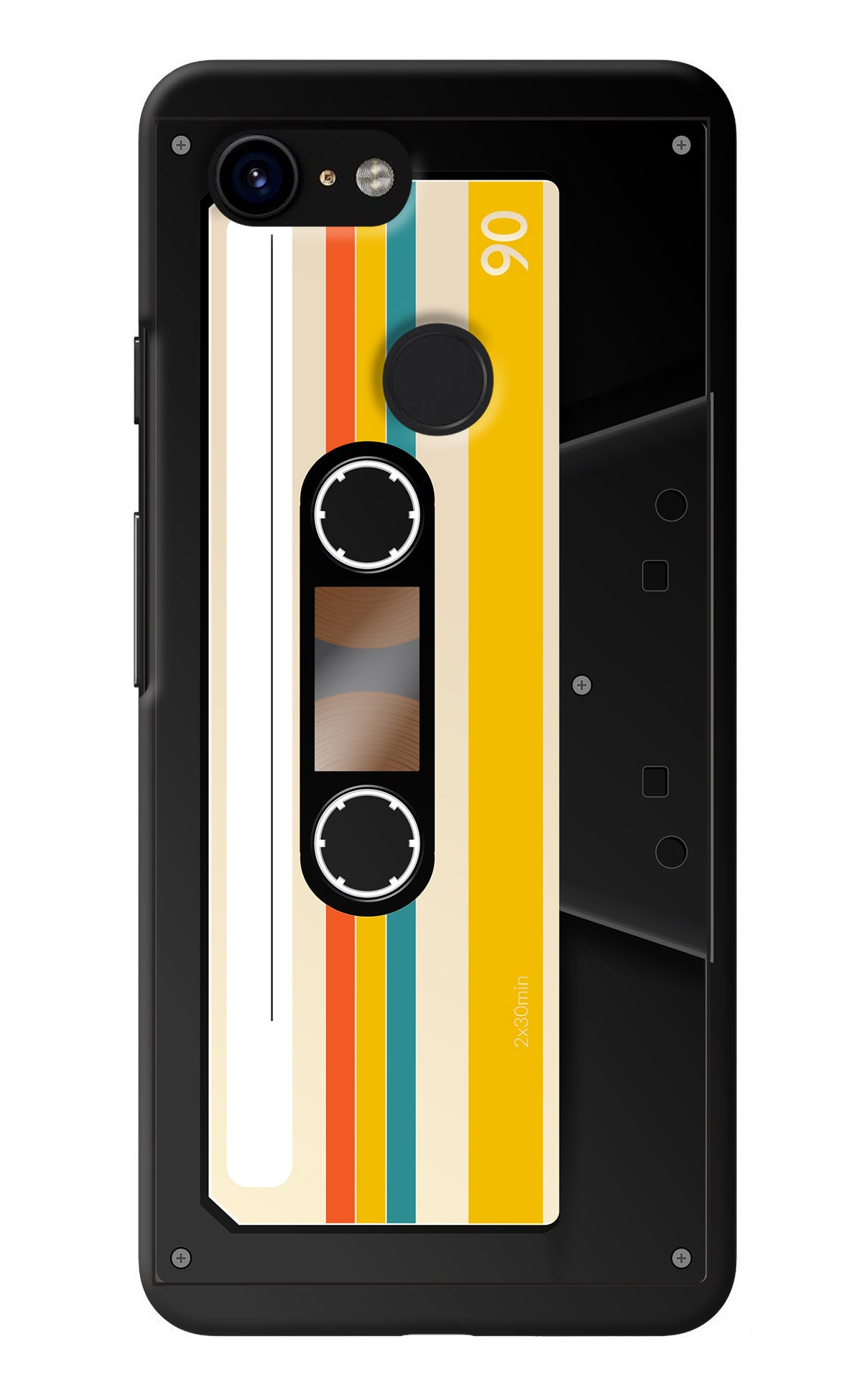 Tape Cassette Google Pixel 3 Back Cover