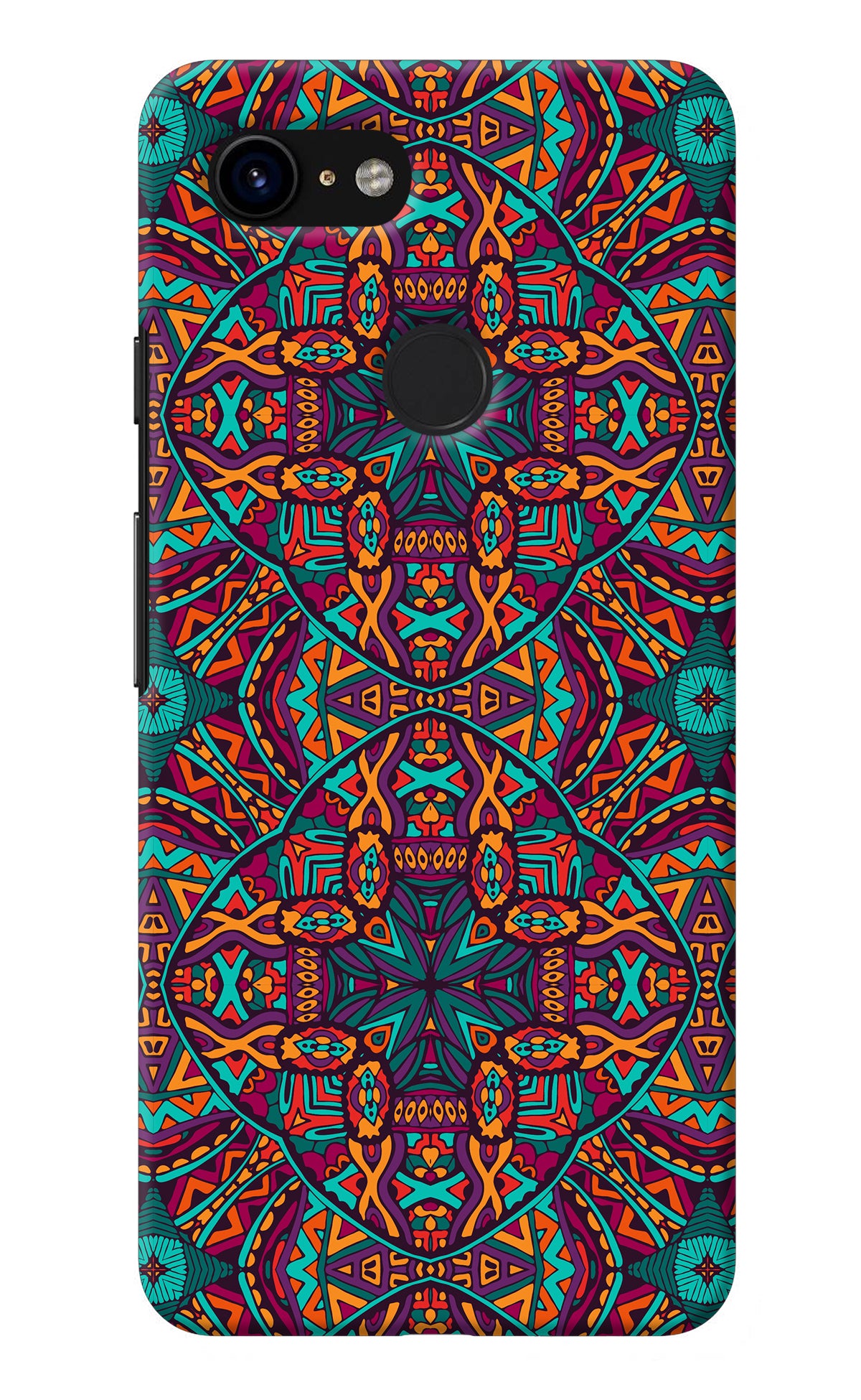 Colour Mandala Google Pixel 3 Back Cover