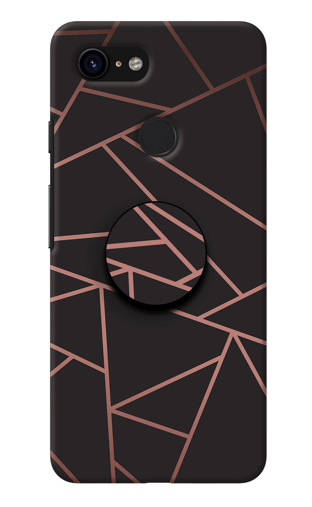 Geometric Pattern Google Pixel 3 Pop Case