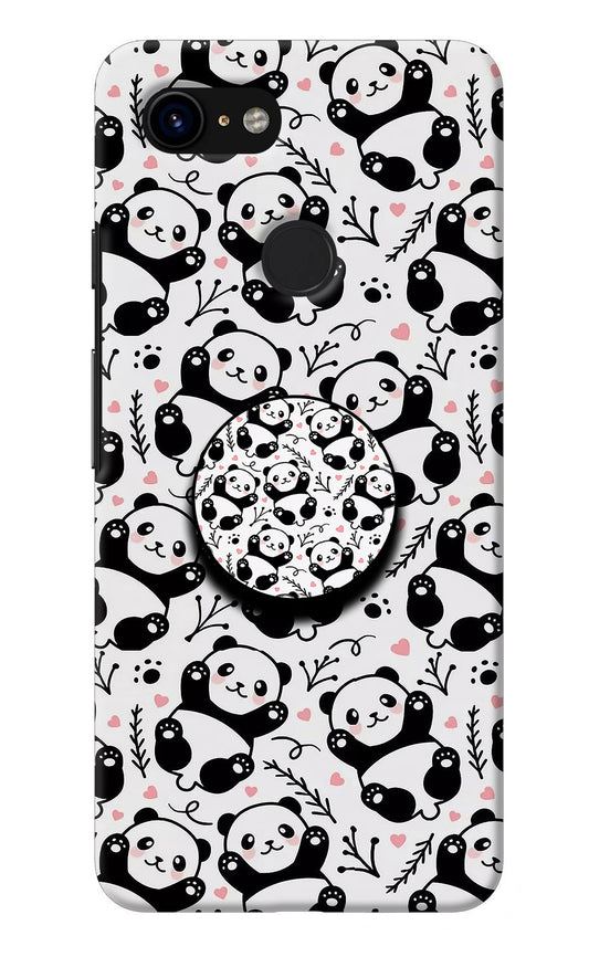 Cute Panda Google Pixel 3 Pop Case