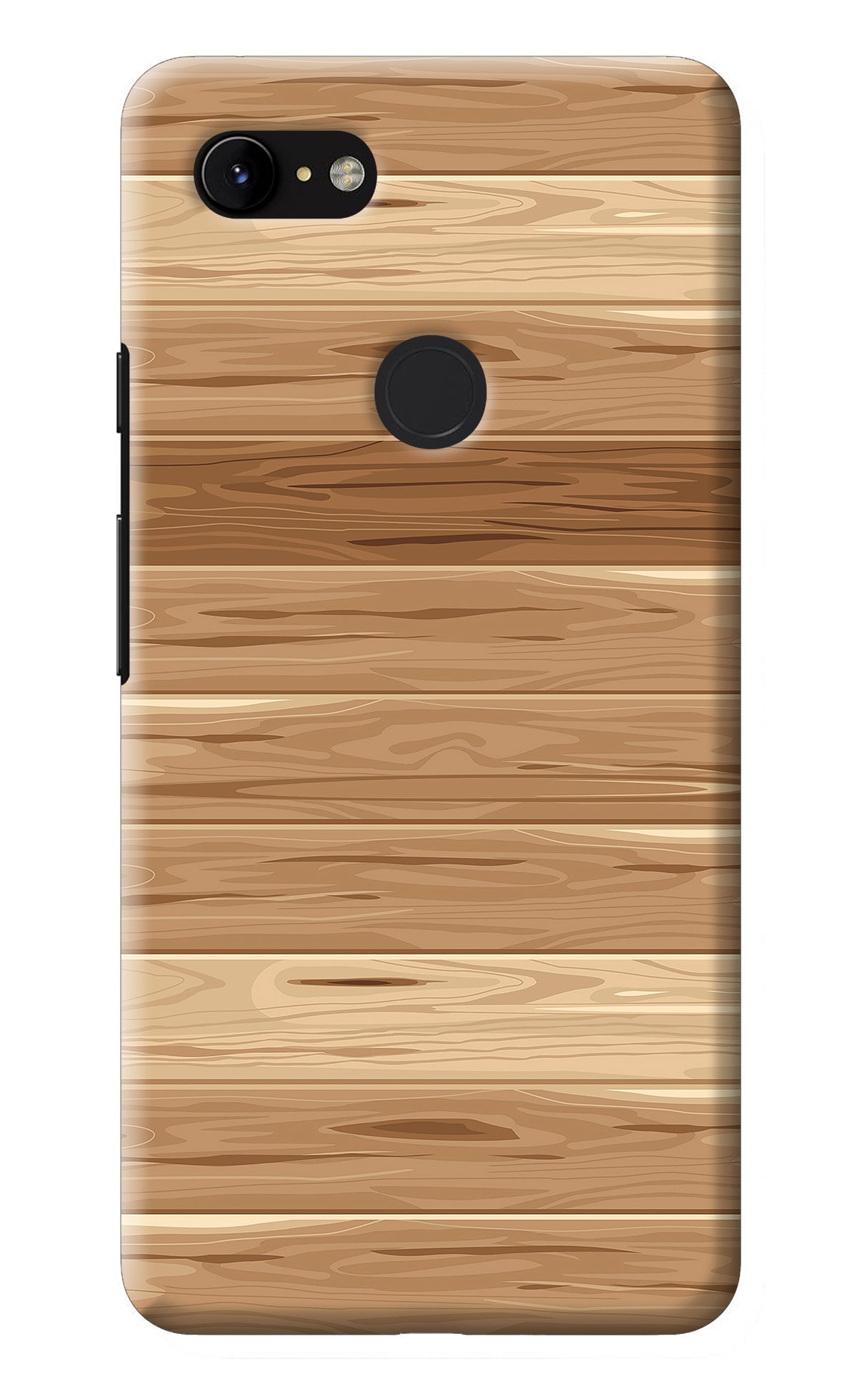 Wooden Vector Google Pixel 3 XL Back Cover