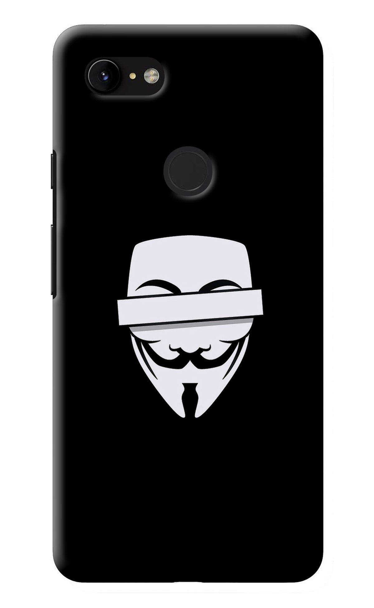 Anonymous Face Google Pixel 3 XL Back Cover