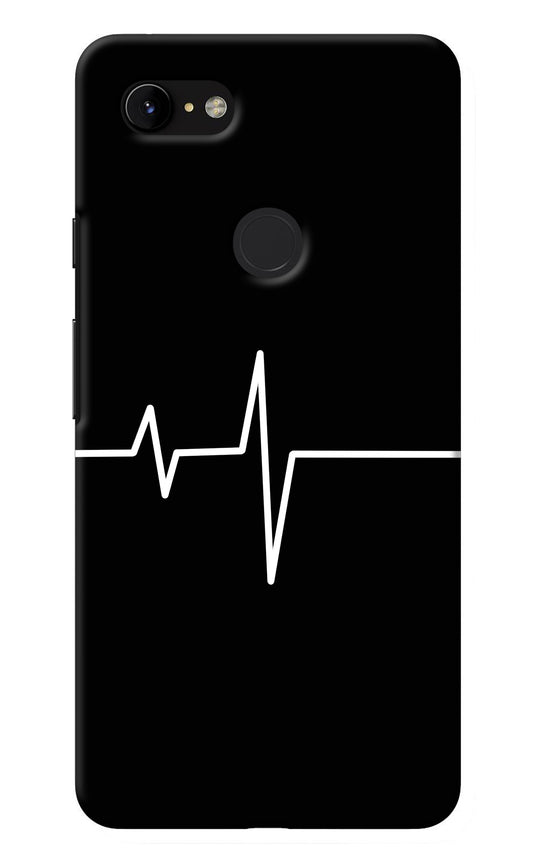 Heart Beats Google Pixel 3 XL Back Cover