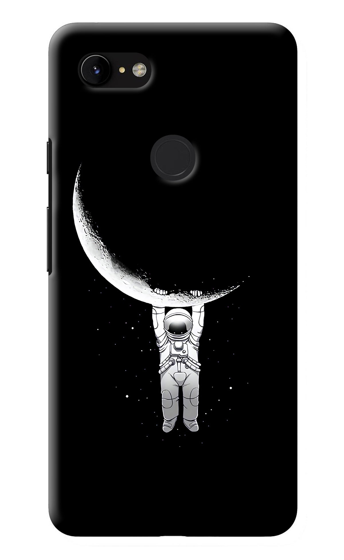 Moon Space Google Pixel 3 XL Back Cover