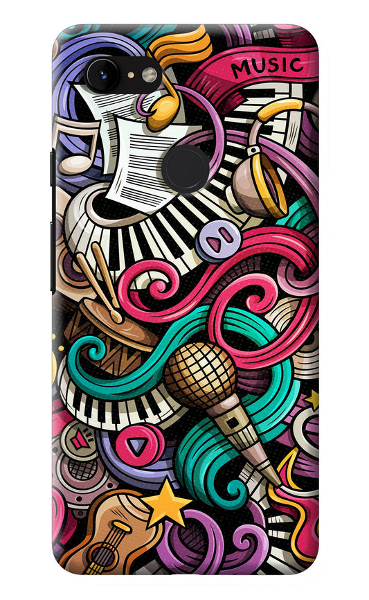 Music Abstract Google Pixel 3 XL Back Cover
