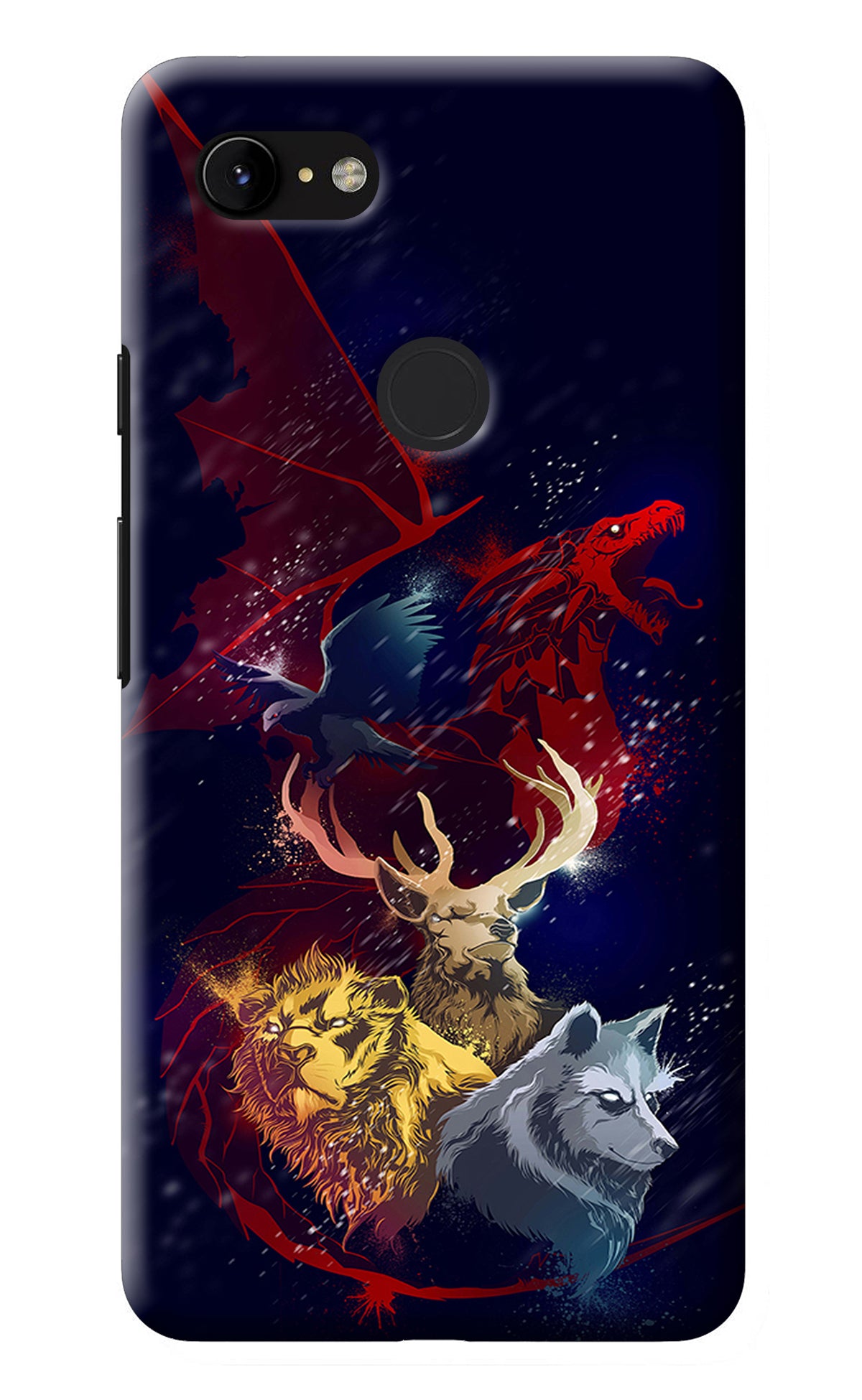 Game Of Thrones Google Pixel 3 XL Back Cover