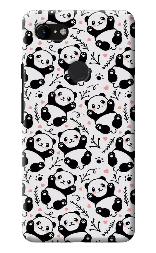 Cute Panda Google Pixel 3 XL Back Cover