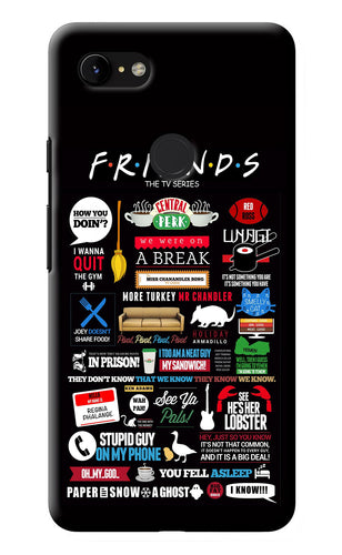 FRIENDS Google Pixel 3 XL Back Cover