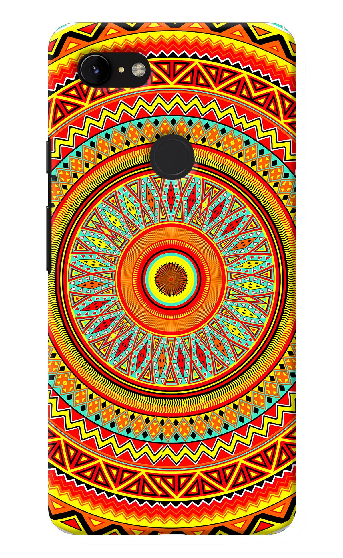 Mandala Pattern Google Pixel 3 XL Back Cover