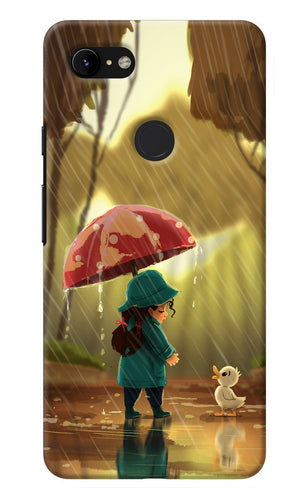 Rainy Day Google Pixel 3 XL Back Cover