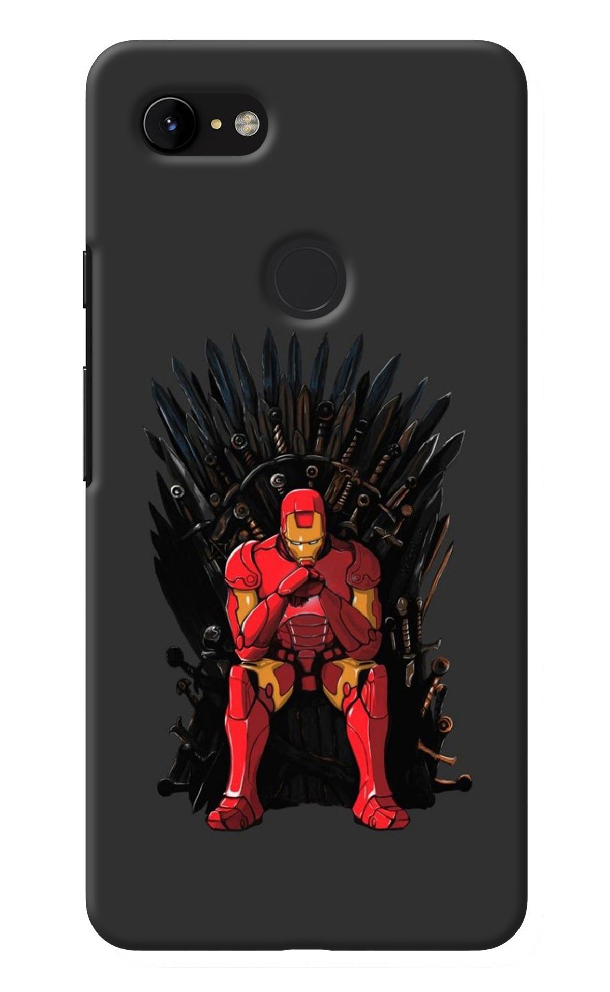 Ironman Throne Google Pixel 3 XL Back Cover