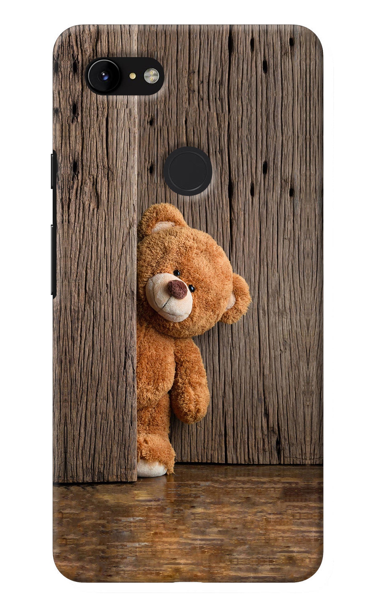 Teddy Wooden Google Pixel 3 XL Back Cover