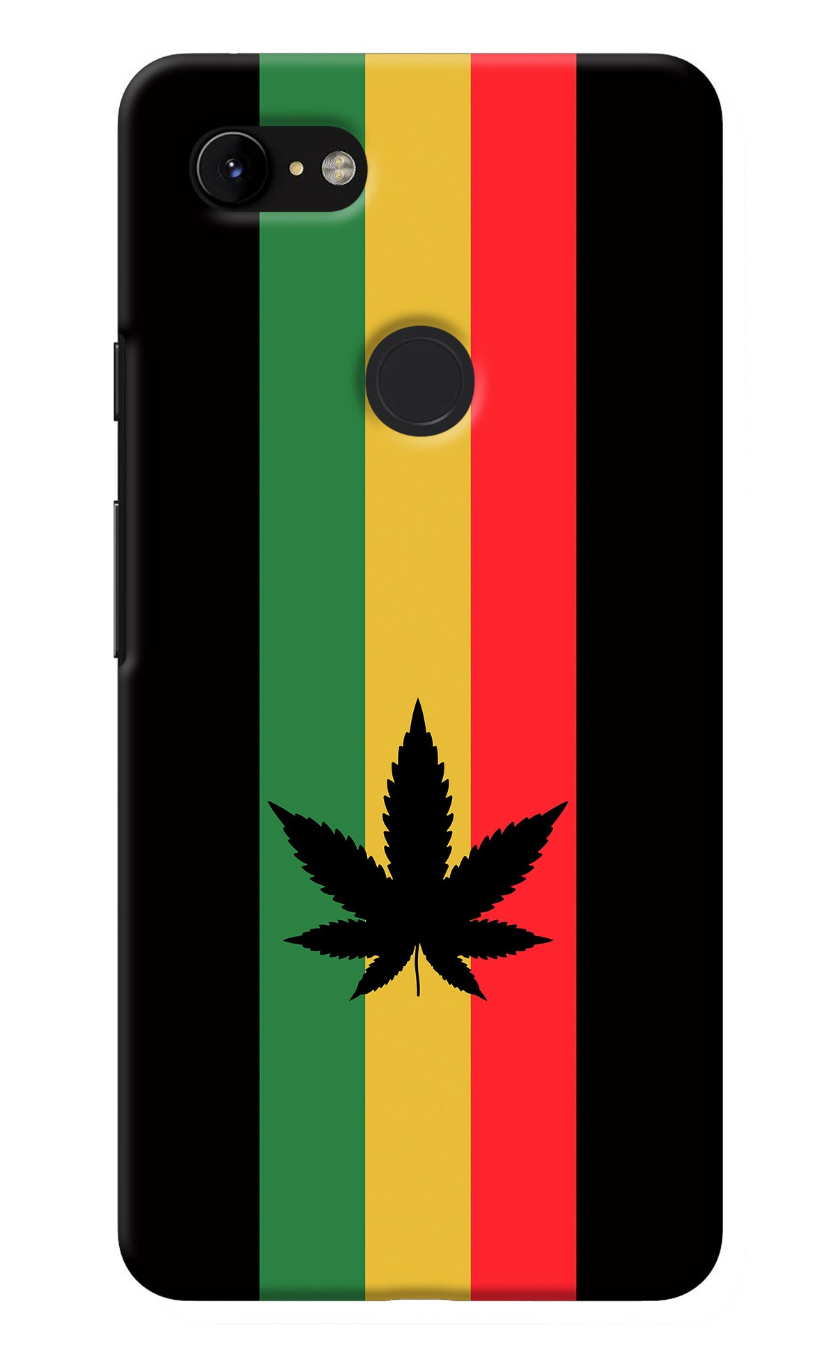 Weed Flag Google Pixel 3 XL Back Cover