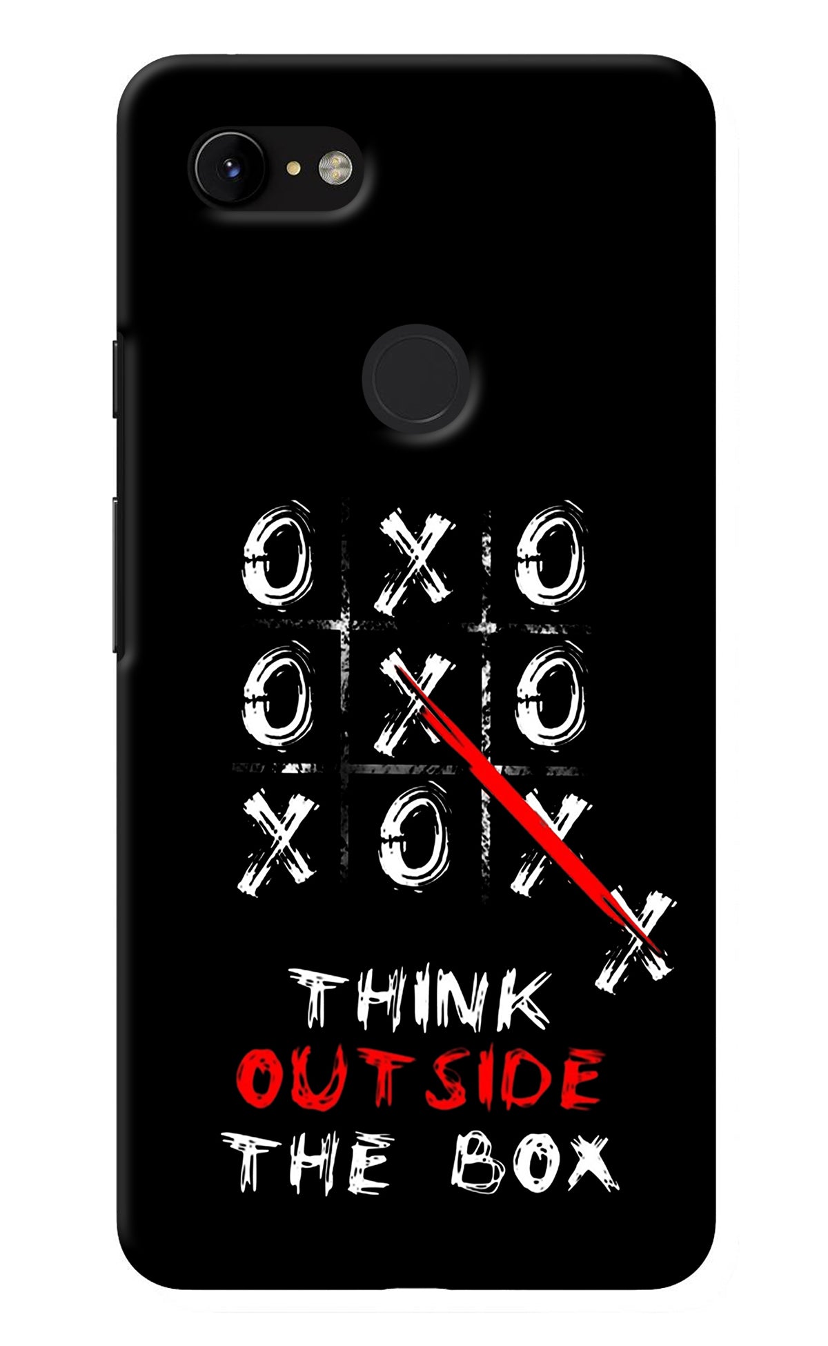 Think out of the BOX Google Pixel 3 XL Back Cover