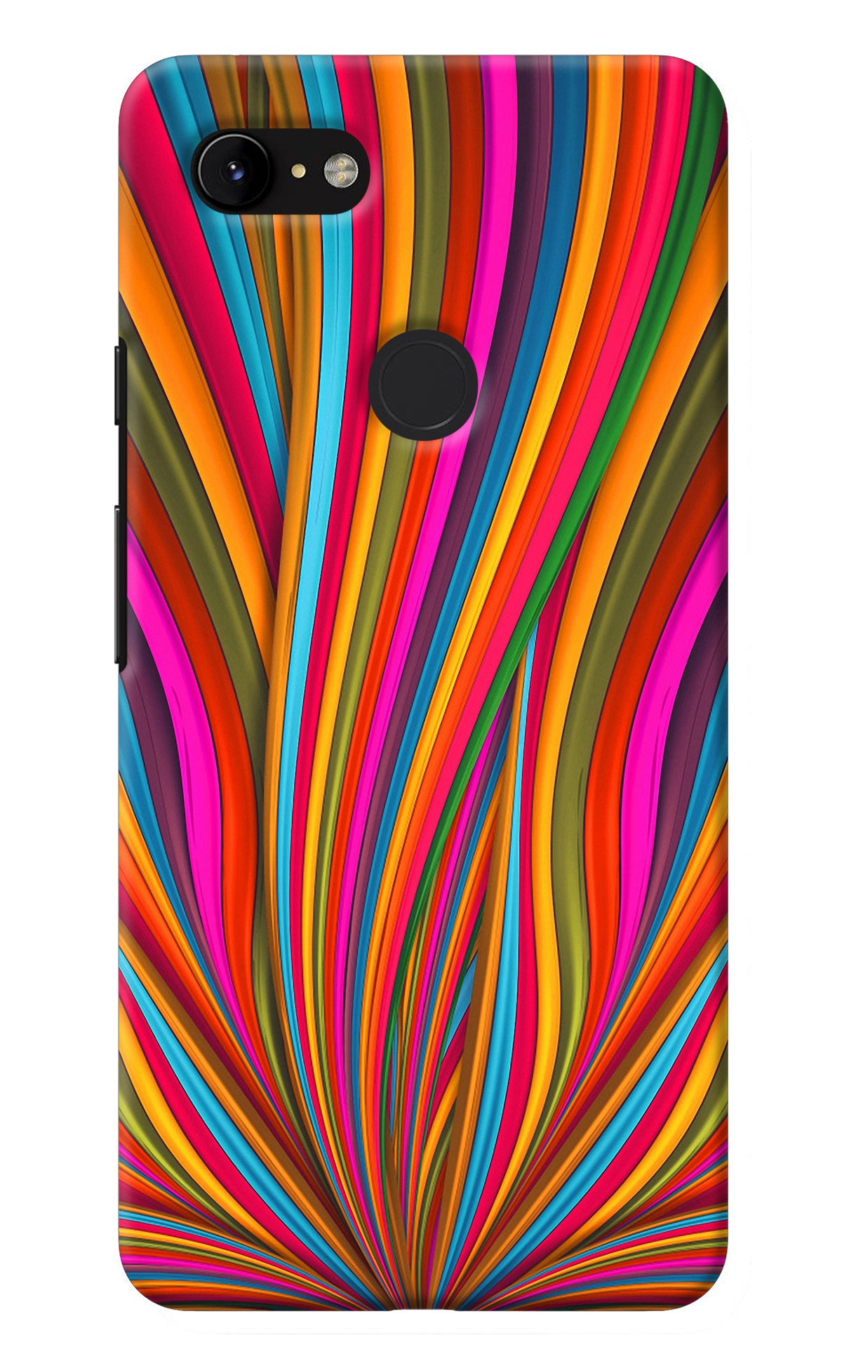 Trippy Wavy Google Pixel 3 XL Back Cover