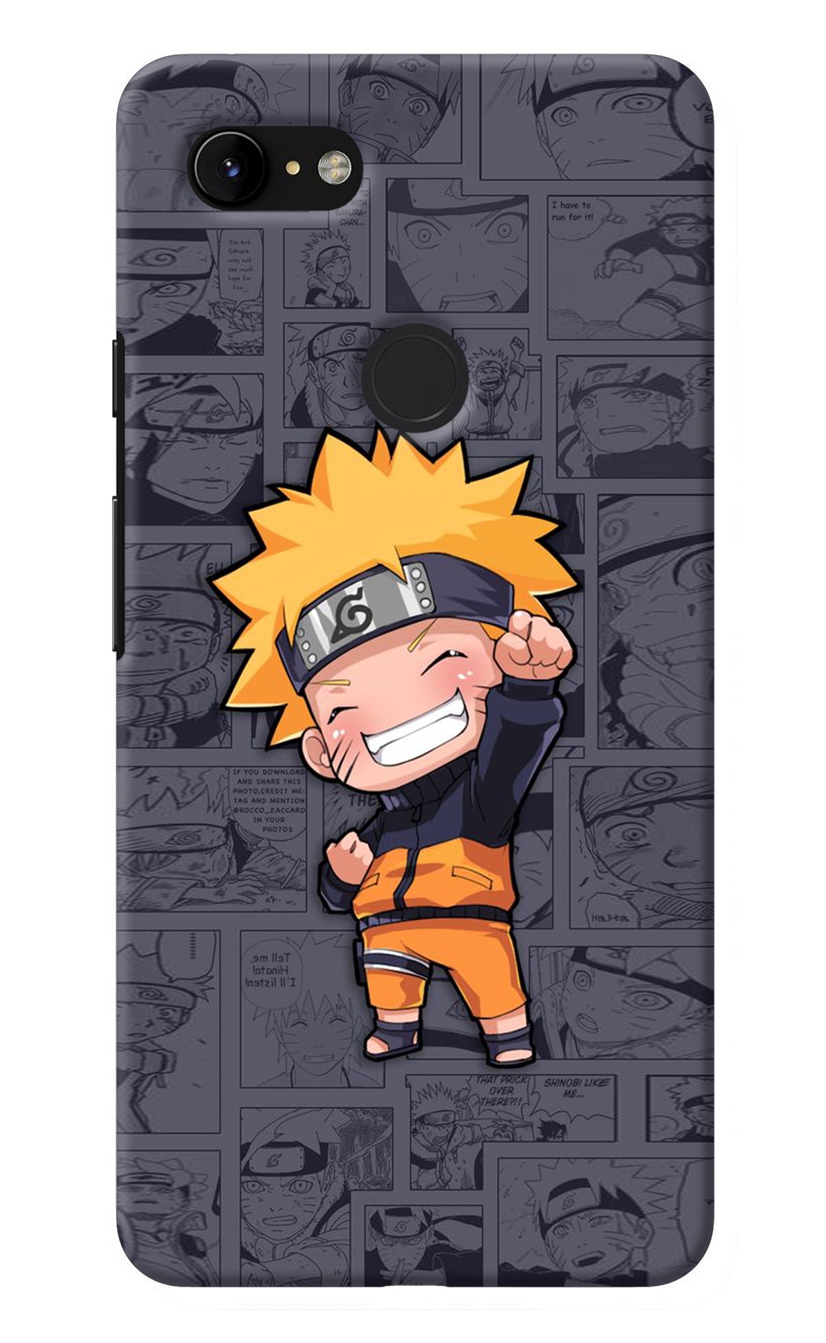 Chota Naruto Google Pixel 3 XL Back Cover