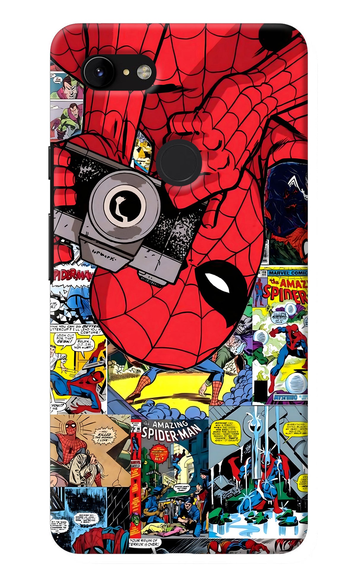 Spider Man Google Pixel 3 XL Back Cover