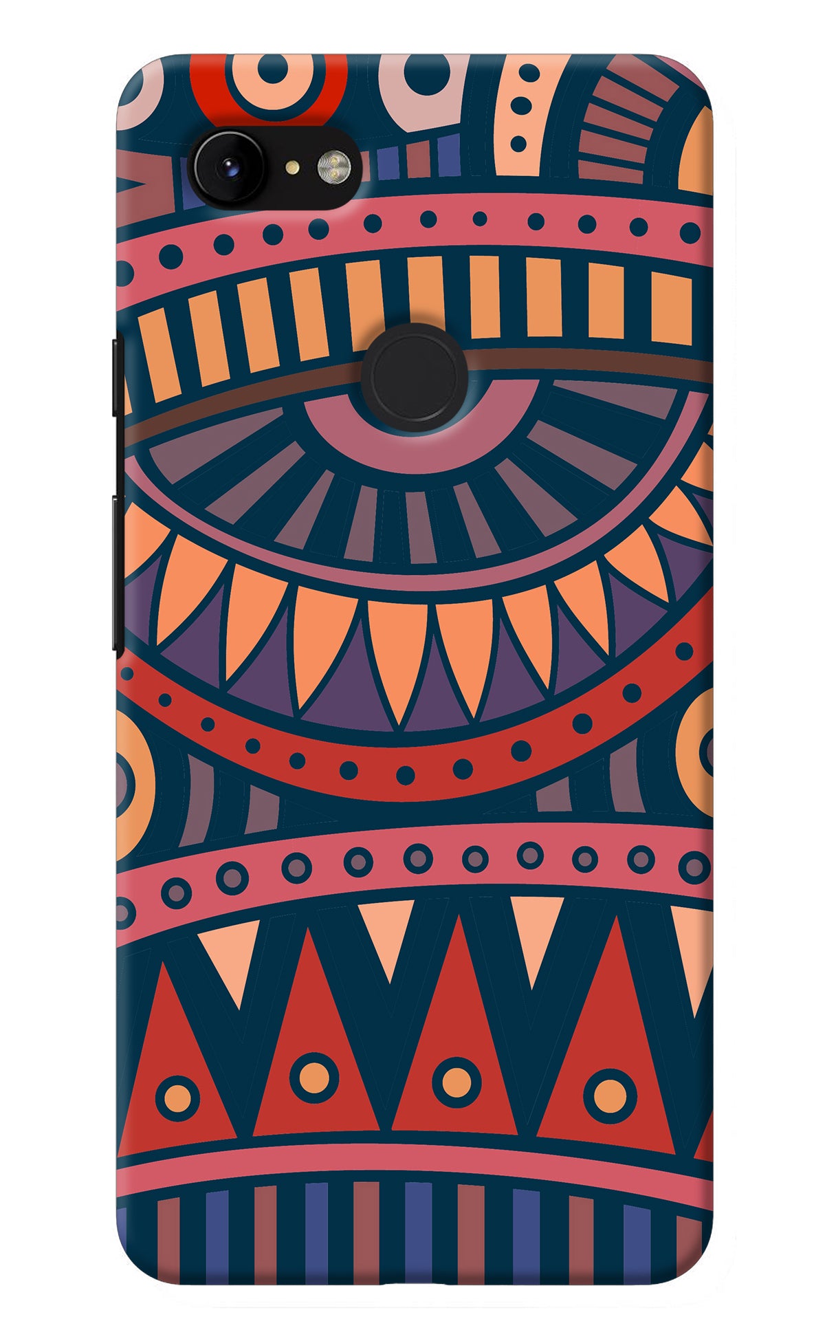 African Culture Design Google Pixel 3 XL Back Cover