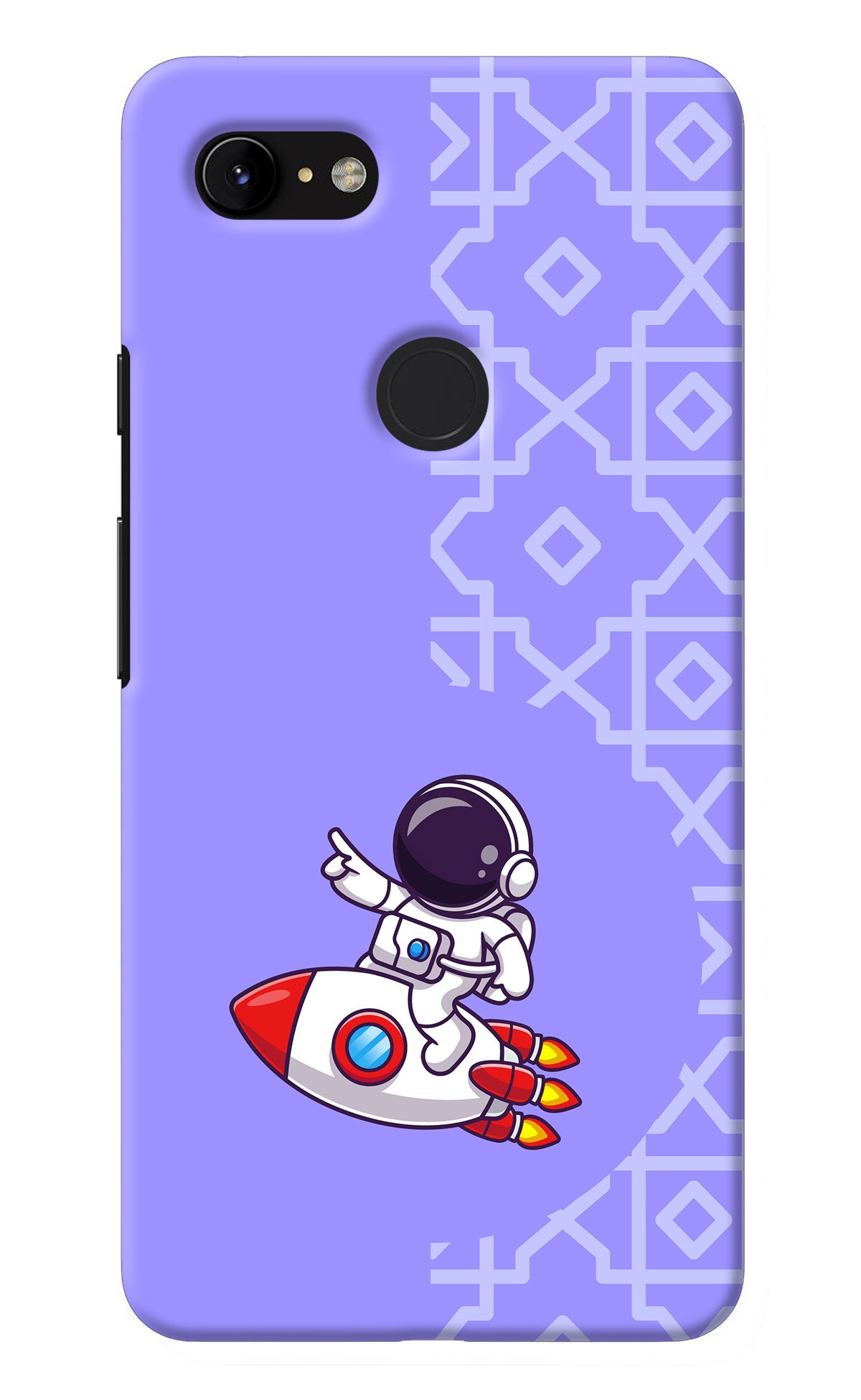 Cute Astronaut Google Pixel 3 XL Back Cover