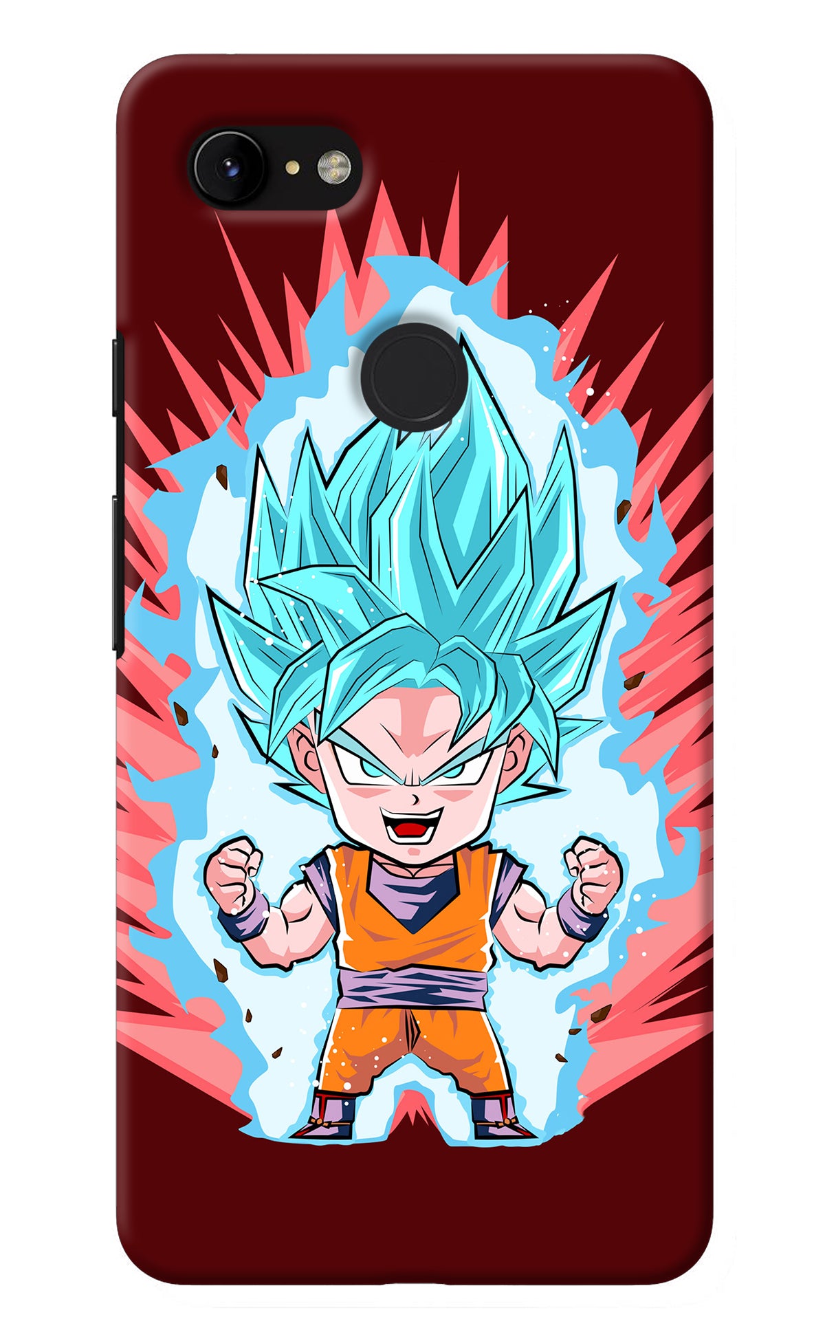 Goku Little Google Pixel 3 XL Back Cover