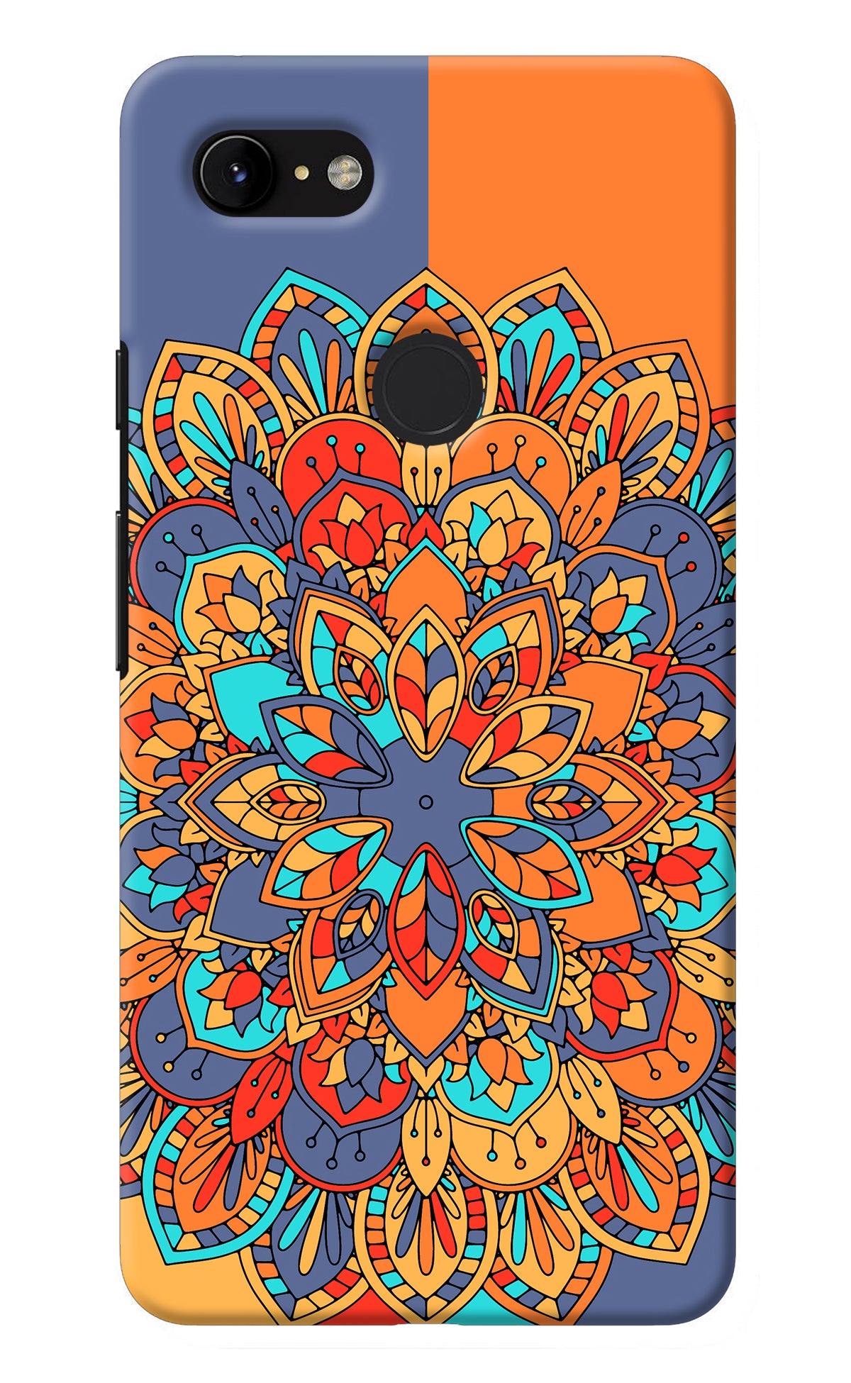 Color Mandala Google Pixel 3 XL Back Cover