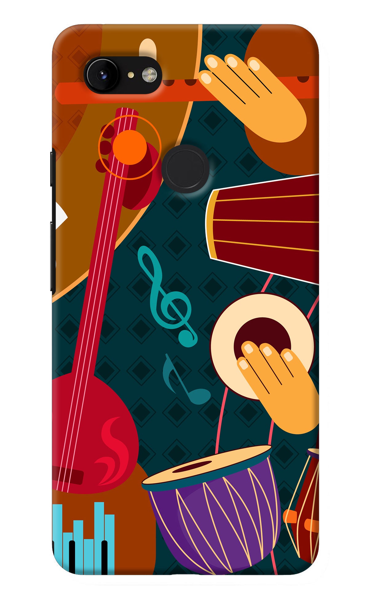 Music Instrument Google Pixel 3 XL Back Cover