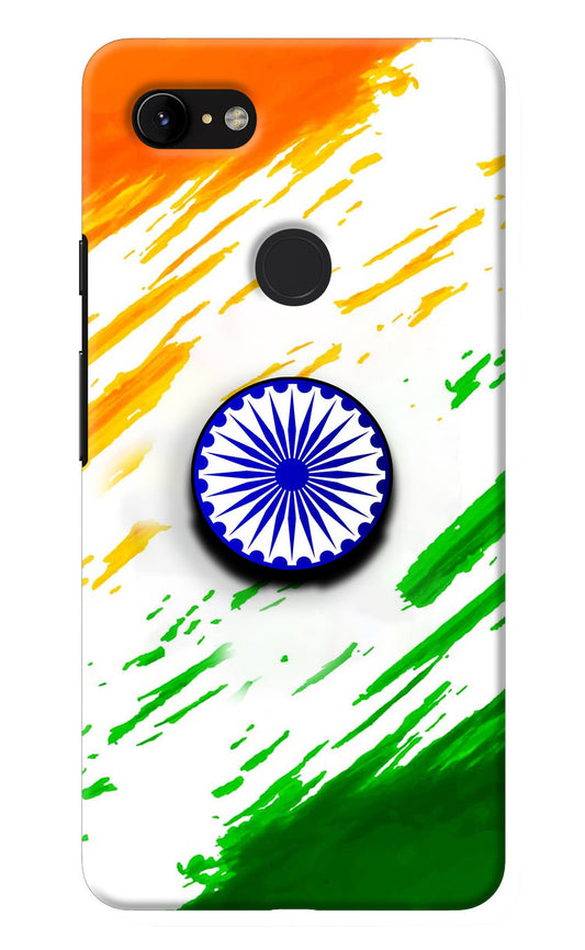 Indian Flag Ashoka Chakra Google Pixel 3 XL Pop Case
