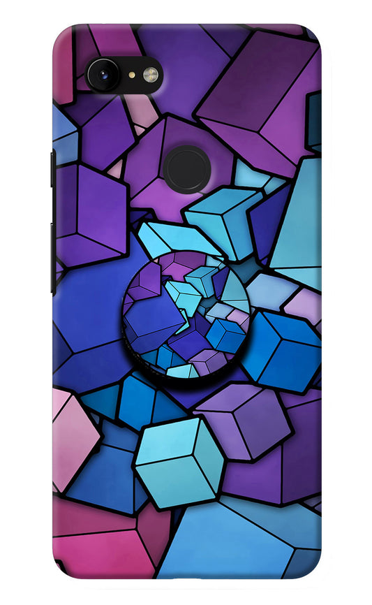 Cubic Abstract Google Pixel 3 XL Pop Case