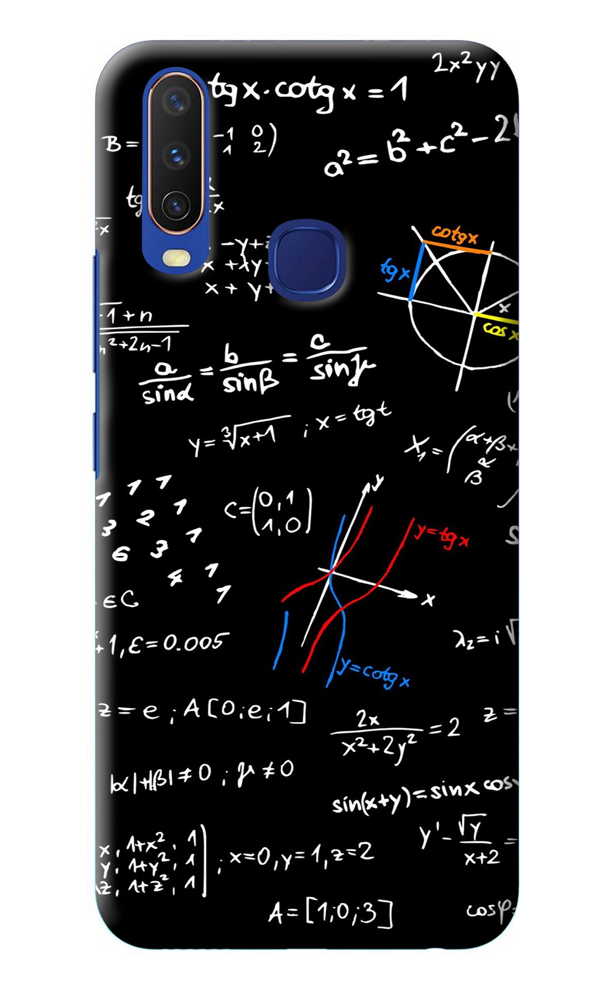 Mathematics Formula Vivo Y11/Y12/U10 Back Cover