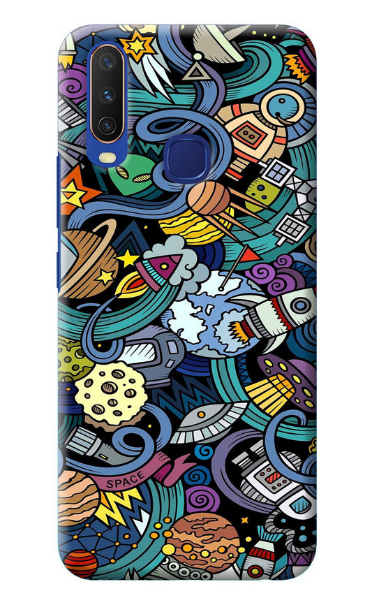 Space Abstract Vivo Y11/Y12/U10 Back Cover