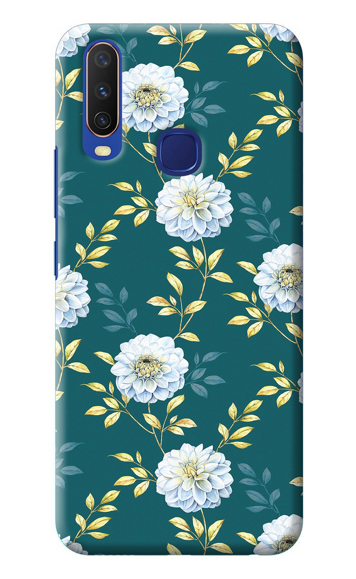 Flowers Vivo Y11/Y12/U10 Back Cover