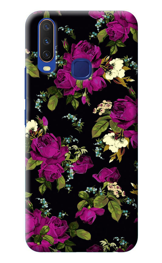 Flowers Vivo Y11/Y12/U10 Back Cover