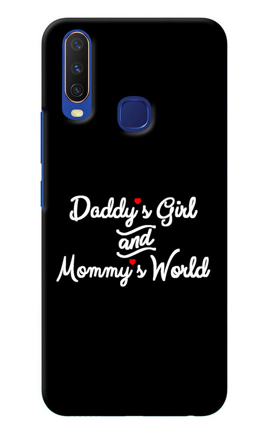 Daddy's Girl and Mommy's World Vivo Y11/Y12/U10 Back Cover