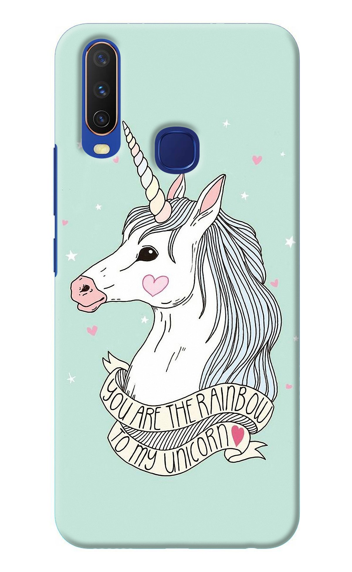 Unicorn Wallpaper Vivo Y11/Y12/U10 Back Cover