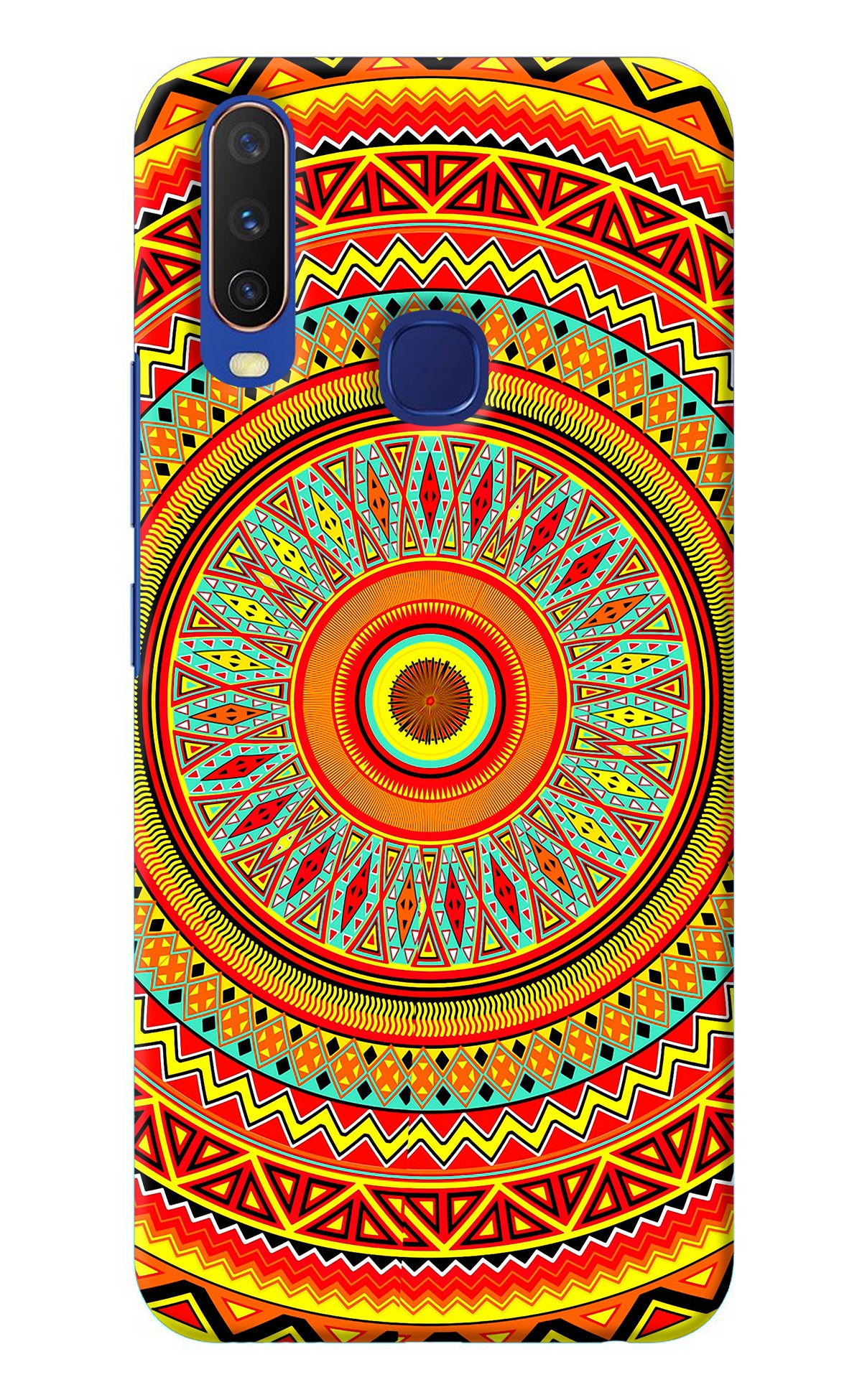 Mandala Pattern Vivo Y11/Y12/U10 Back Cover