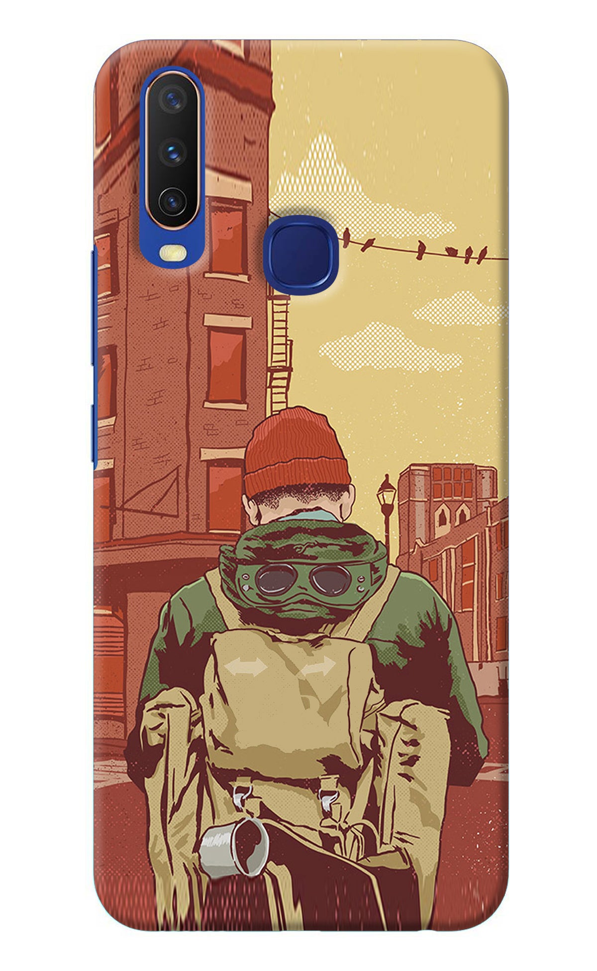 Adventurous Vivo Y11/Y12/U10 Back Cover