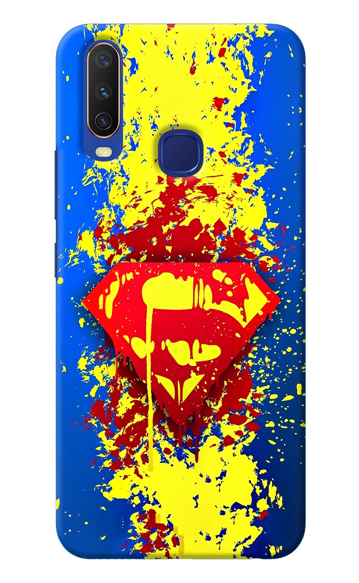 Superman logo Vivo Y11/Y12/U10 Back Cover