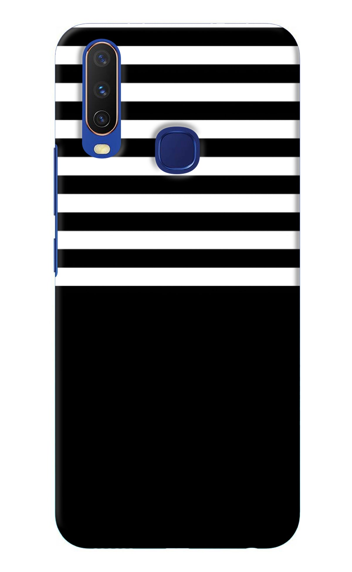 Black and White Print Vivo Y11/Y12/U10 Back Cover