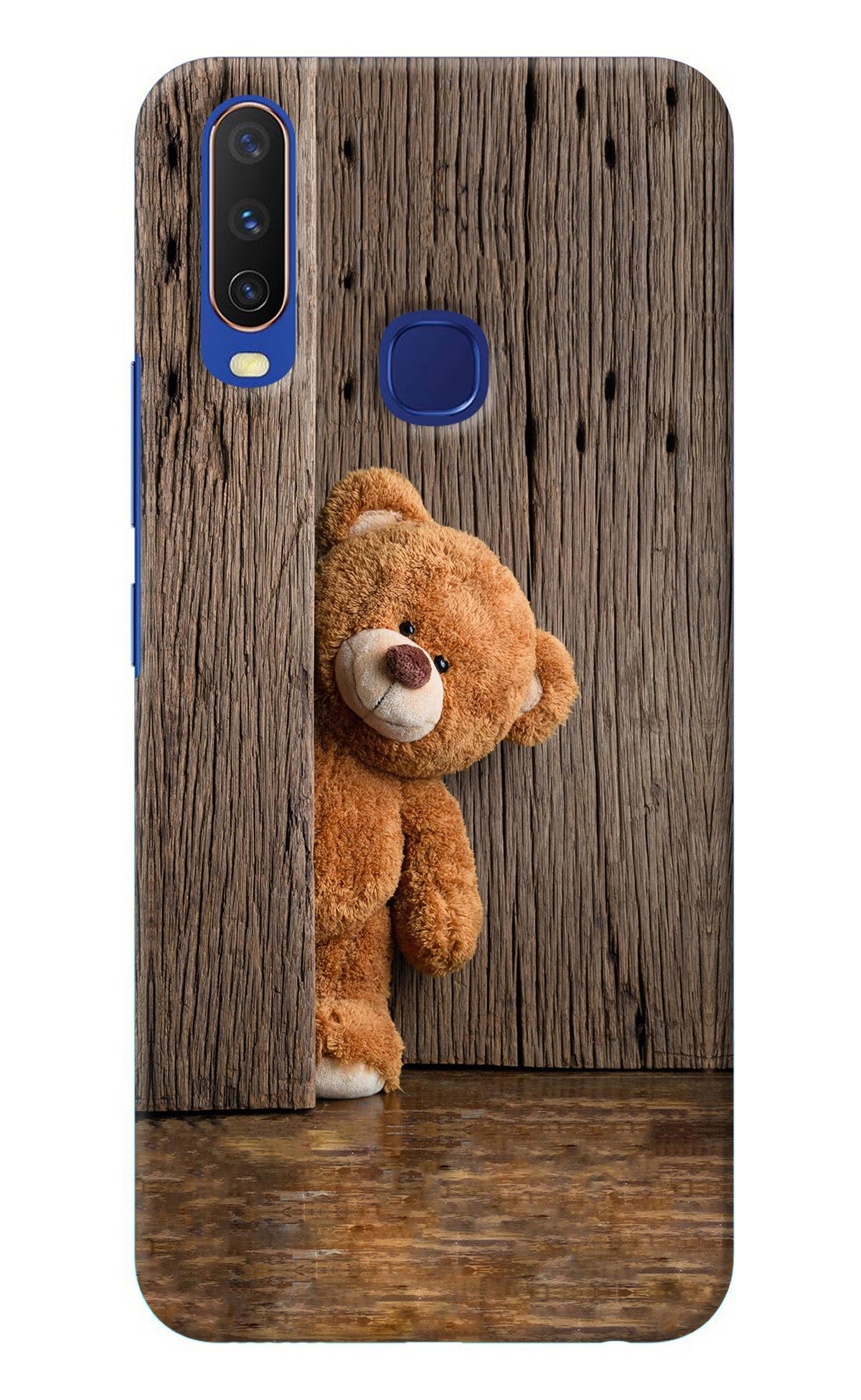 Teddy Wooden Vivo Y11/Y12/U10 Back Cover