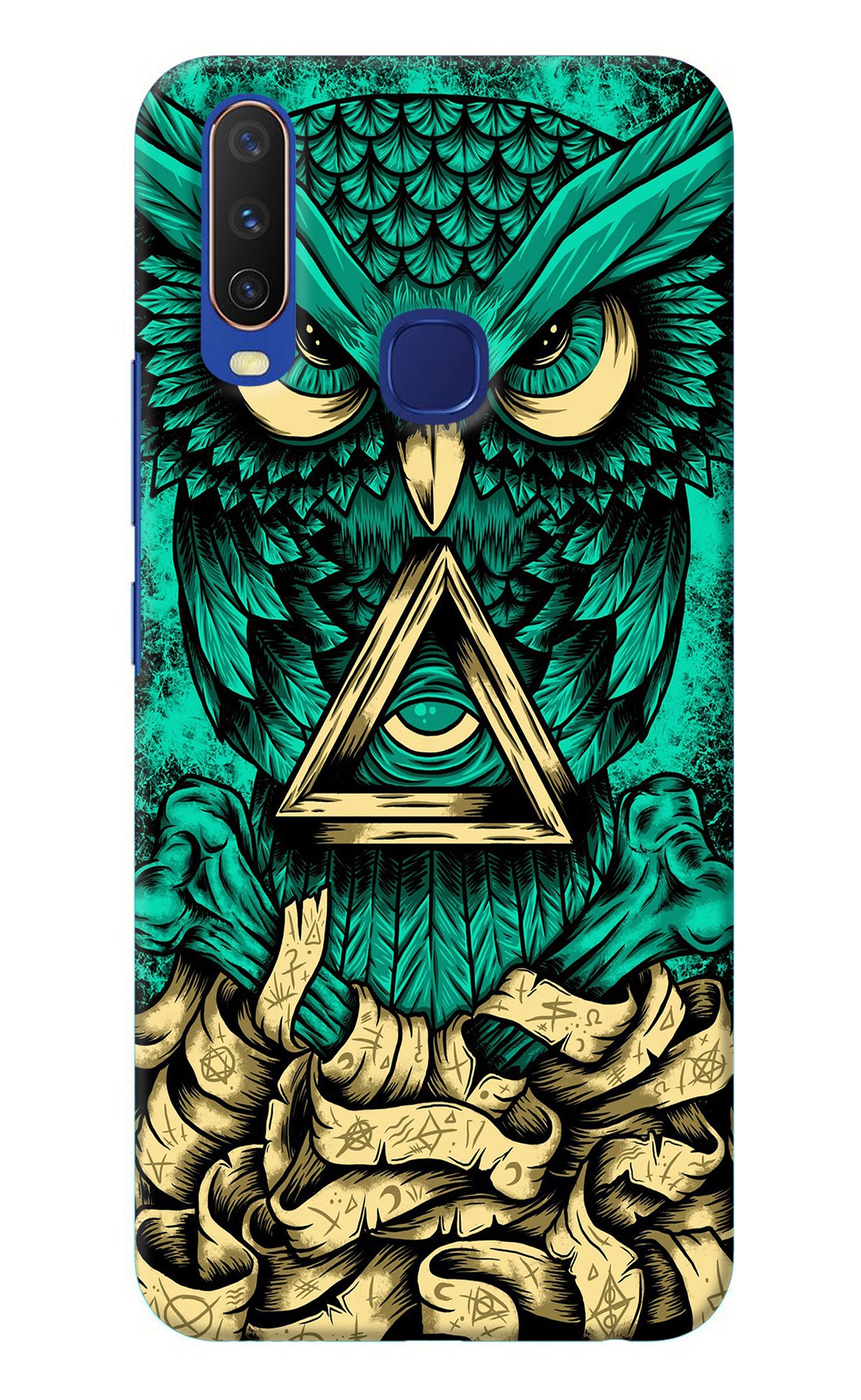 Green Owl Vivo Y11/Y12/U10 Back Cover