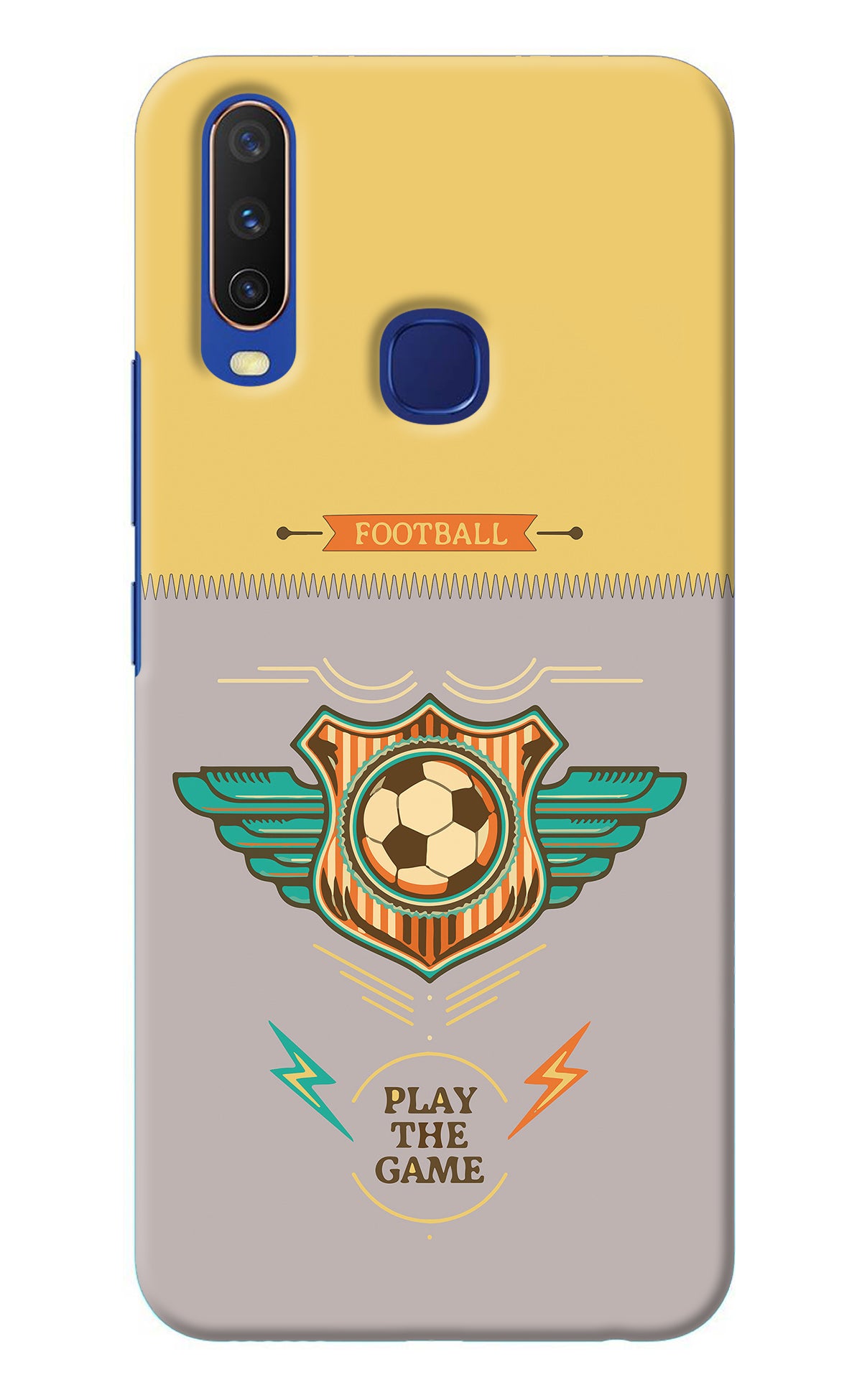 Football Vivo Y11/Y12/U10 Back Cover