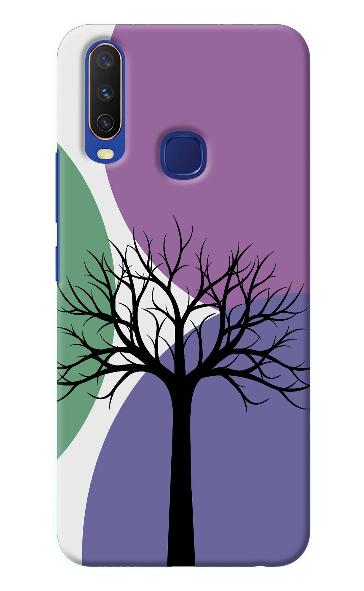 Tree Art Vivo Y11/Y12/U10 Back Cover