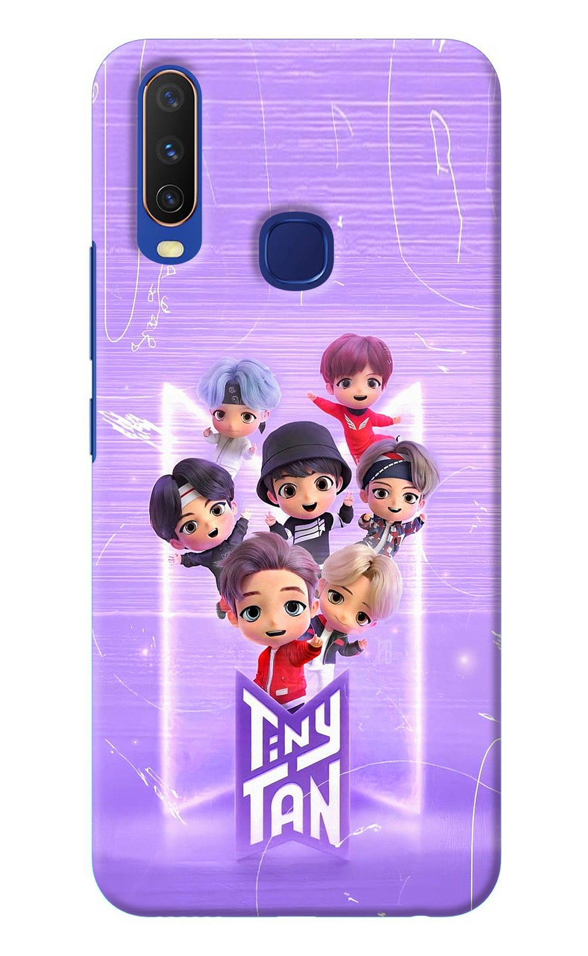 BTS Tiny Tan Vivo Y11/Y12/U10 Back Cover