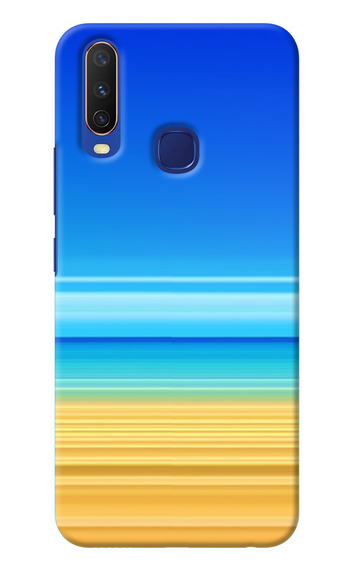 Beach Art Vivo Y11/Y12/U10 Back Cover