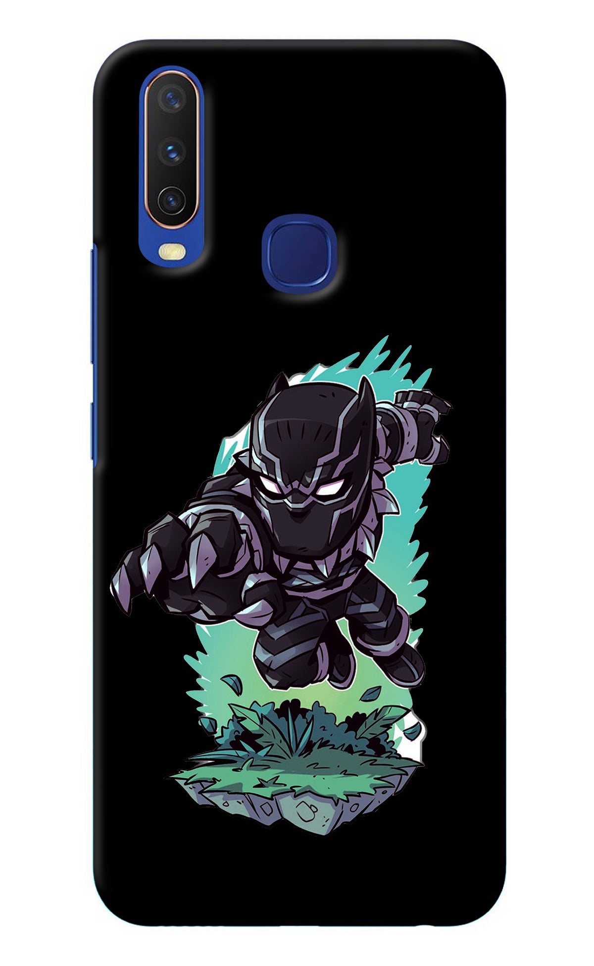 Black Panther Vivo Y11/Y12/U10 Back Cover