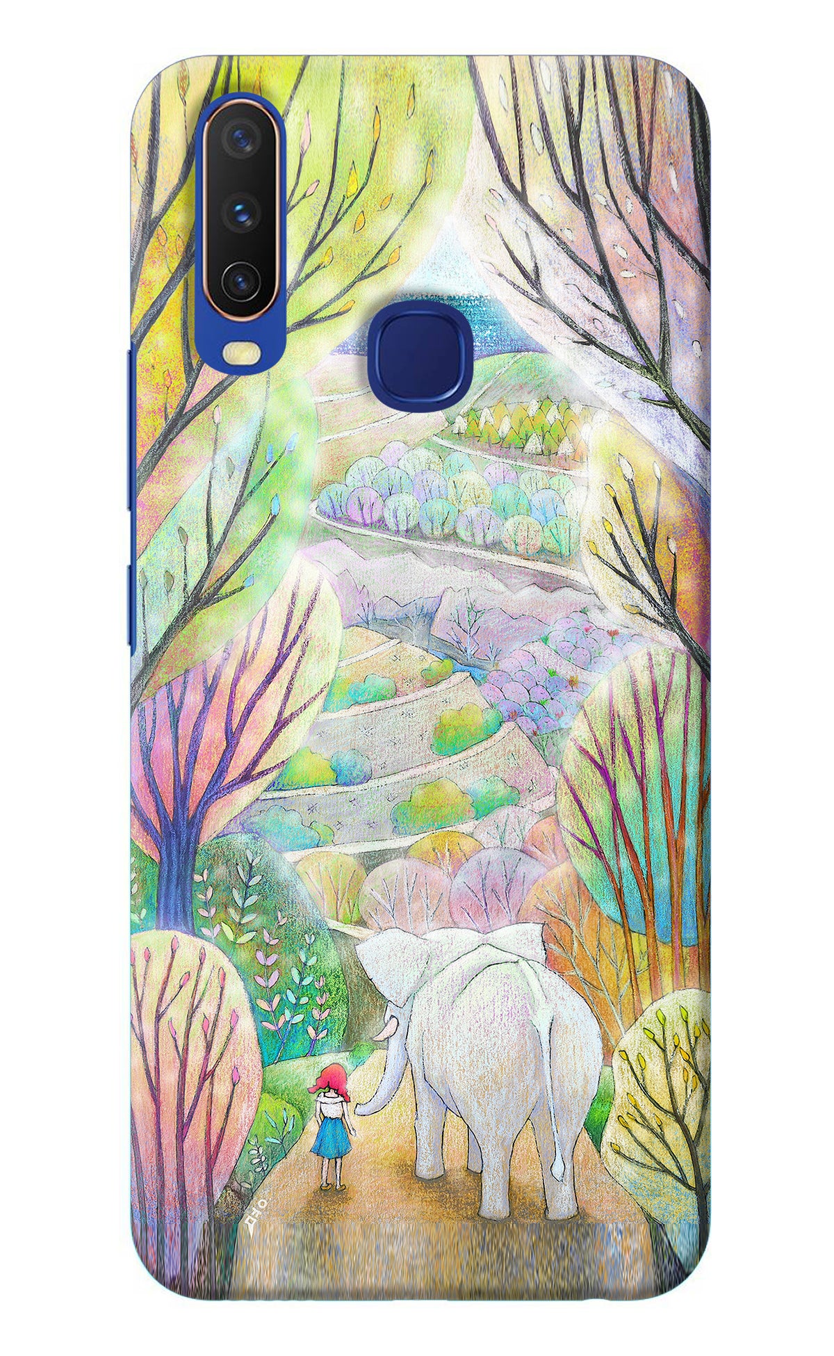 Nature Painting Vivo Y11/Y12/U10 Back Cover