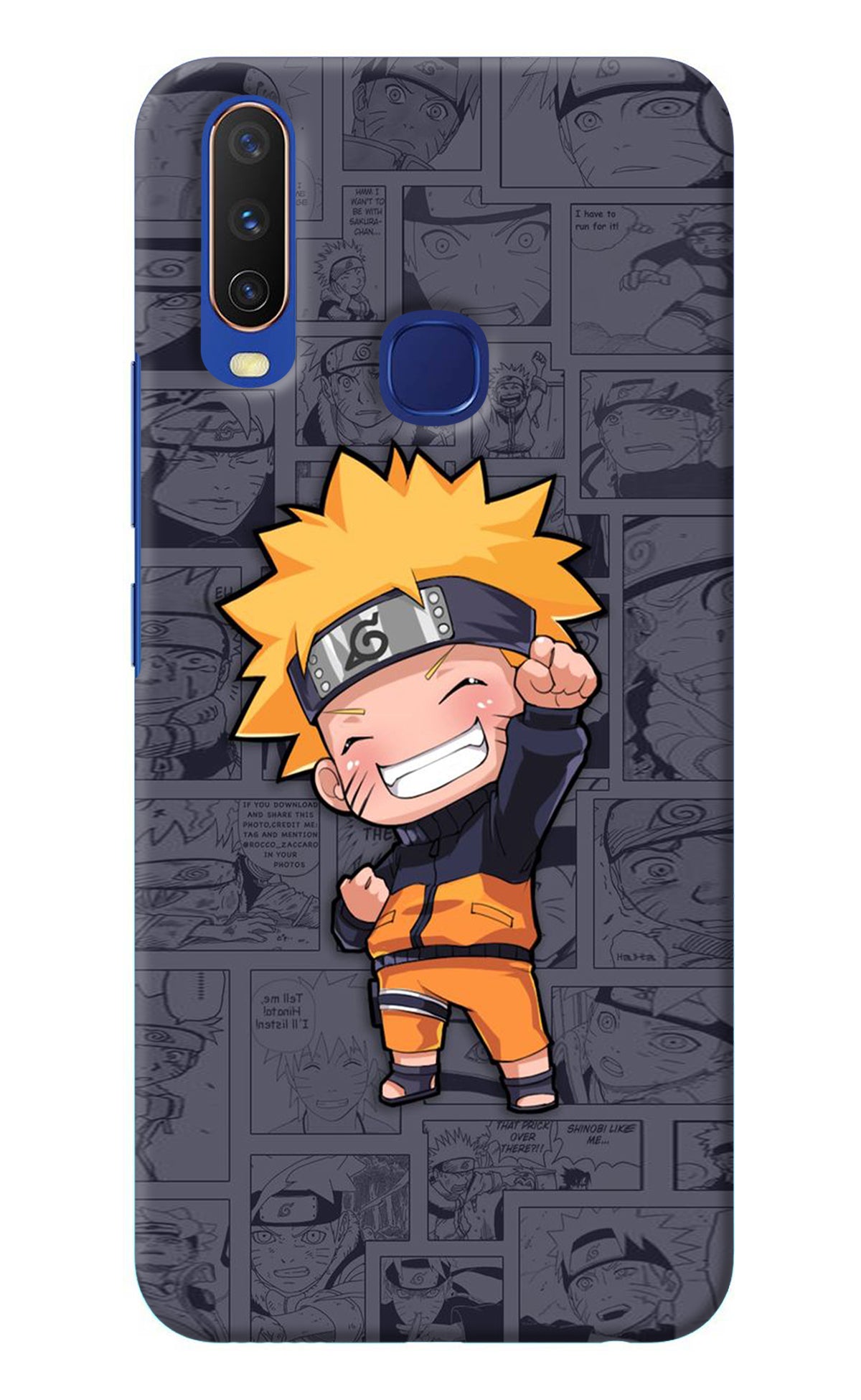 Chota Naruto Vivo Y11/Y12/U10 Back Cover