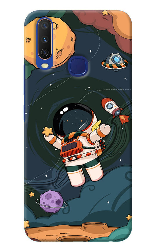 Cartoon Astronaut Vivo Y11/Y12/U10 Back Cover